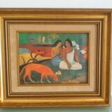 Reproduction on canvas - Arearea by Paul Gauguin