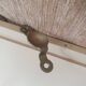 Miroir cadre en plastic beige