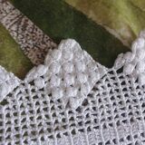 2 antique crochet bedspreads