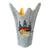 Vase de lave en céramique vintage Tess