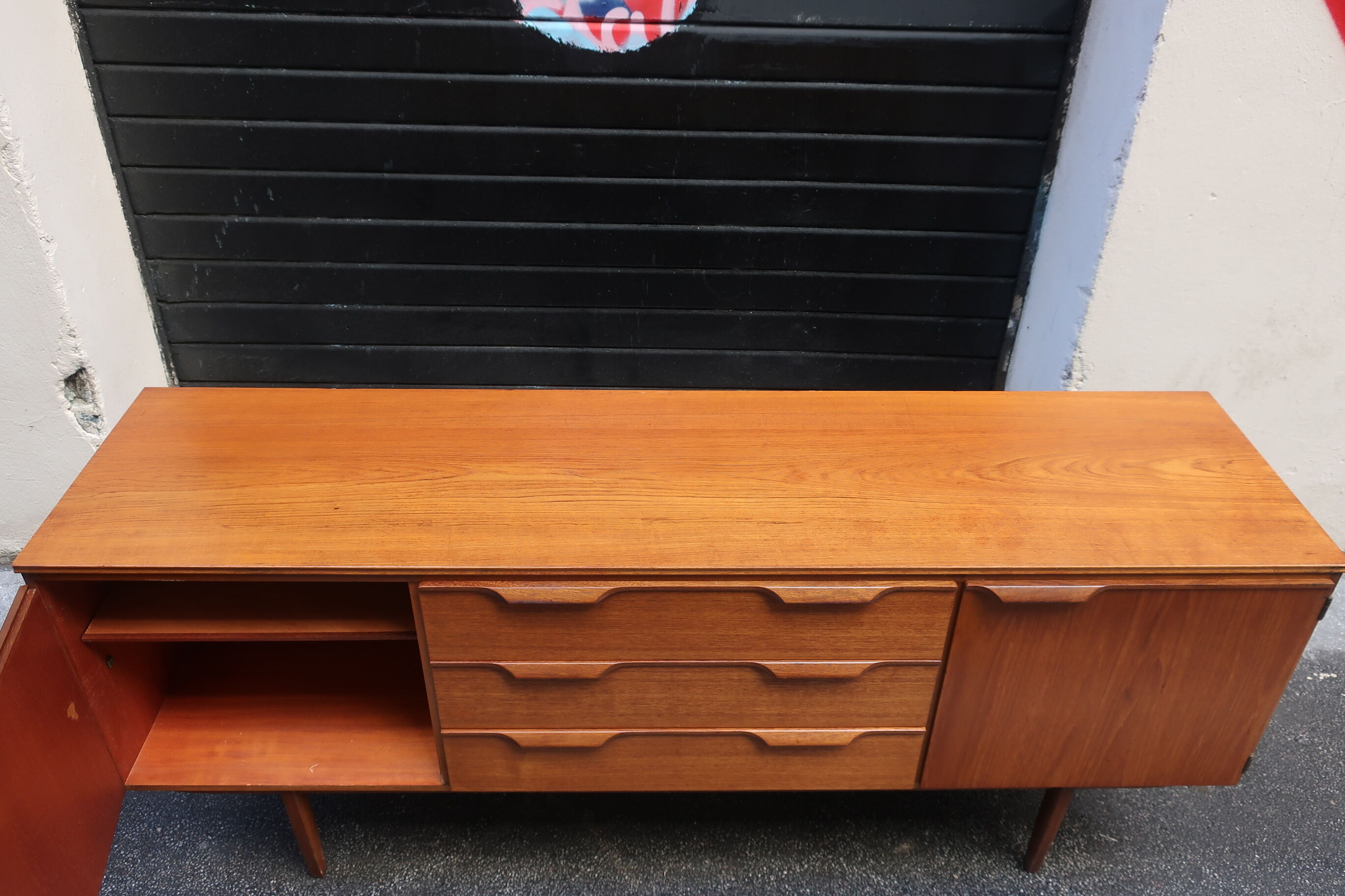 Sideboard in the 1960s teak