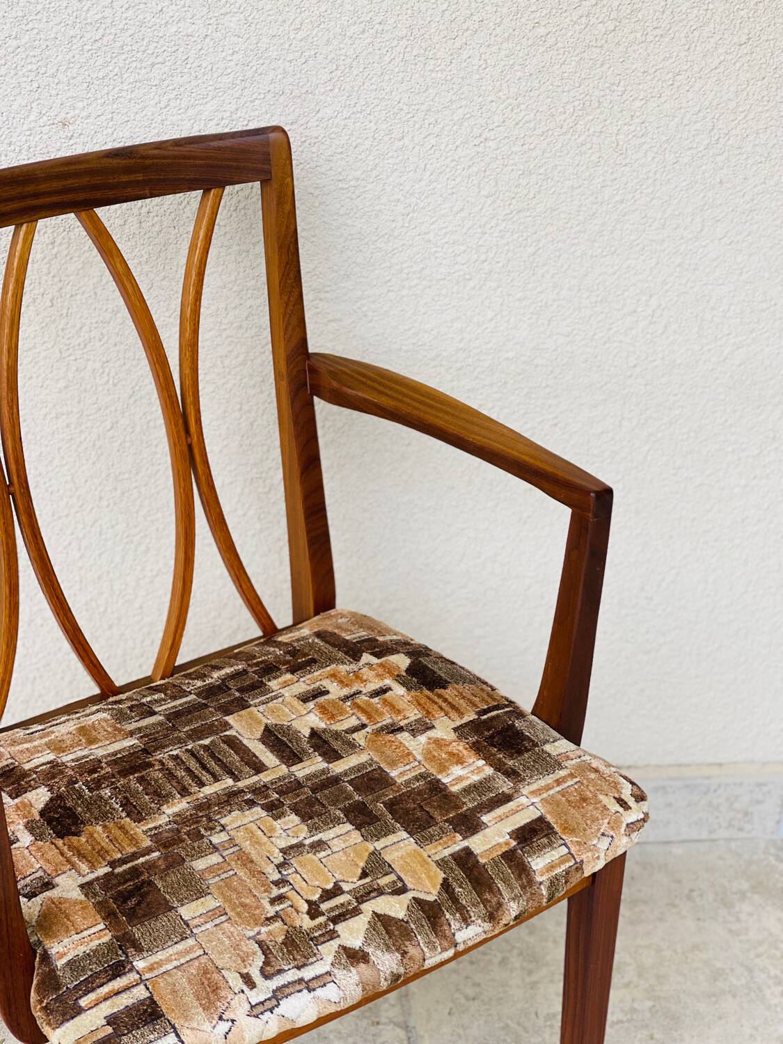 Chaise et fauteuil vintage 1960