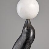 Art Deco sea lion sculpture attributed Marcel-André Bouraine, 1920s