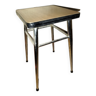 Tabouret de collection vintage, formica.