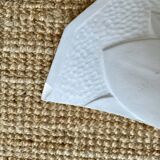 Pair of plaster wall sconces, palmette decoration, 20th century