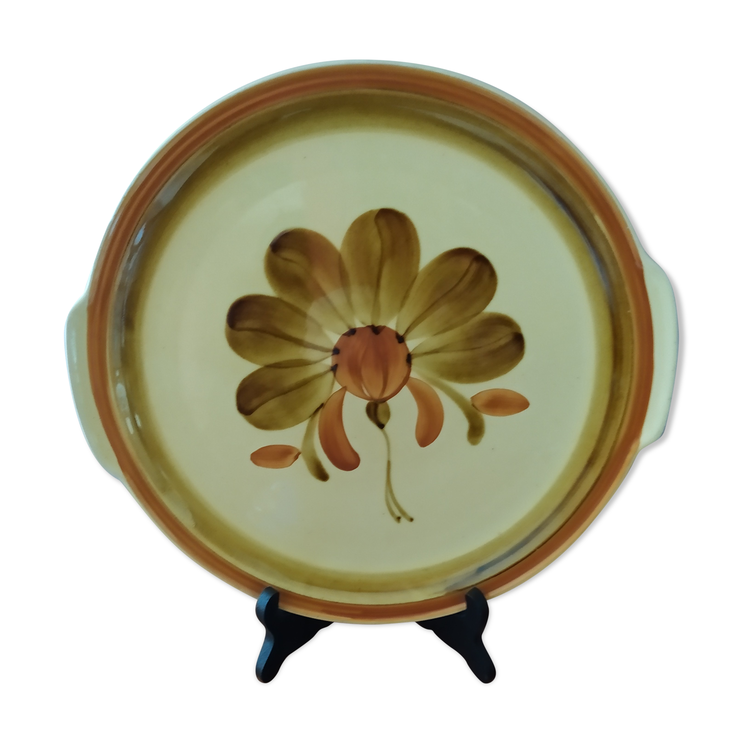 Vintage Gien pie dish
