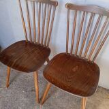 Pair of Baumann chairs, Menuet model, 1960/70