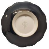 Large Longwy Emaux Dish Model Tropic D35 CM To Hang Or Other Decoration