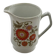 Milk jug 1970 floral pattern orange decor Laura