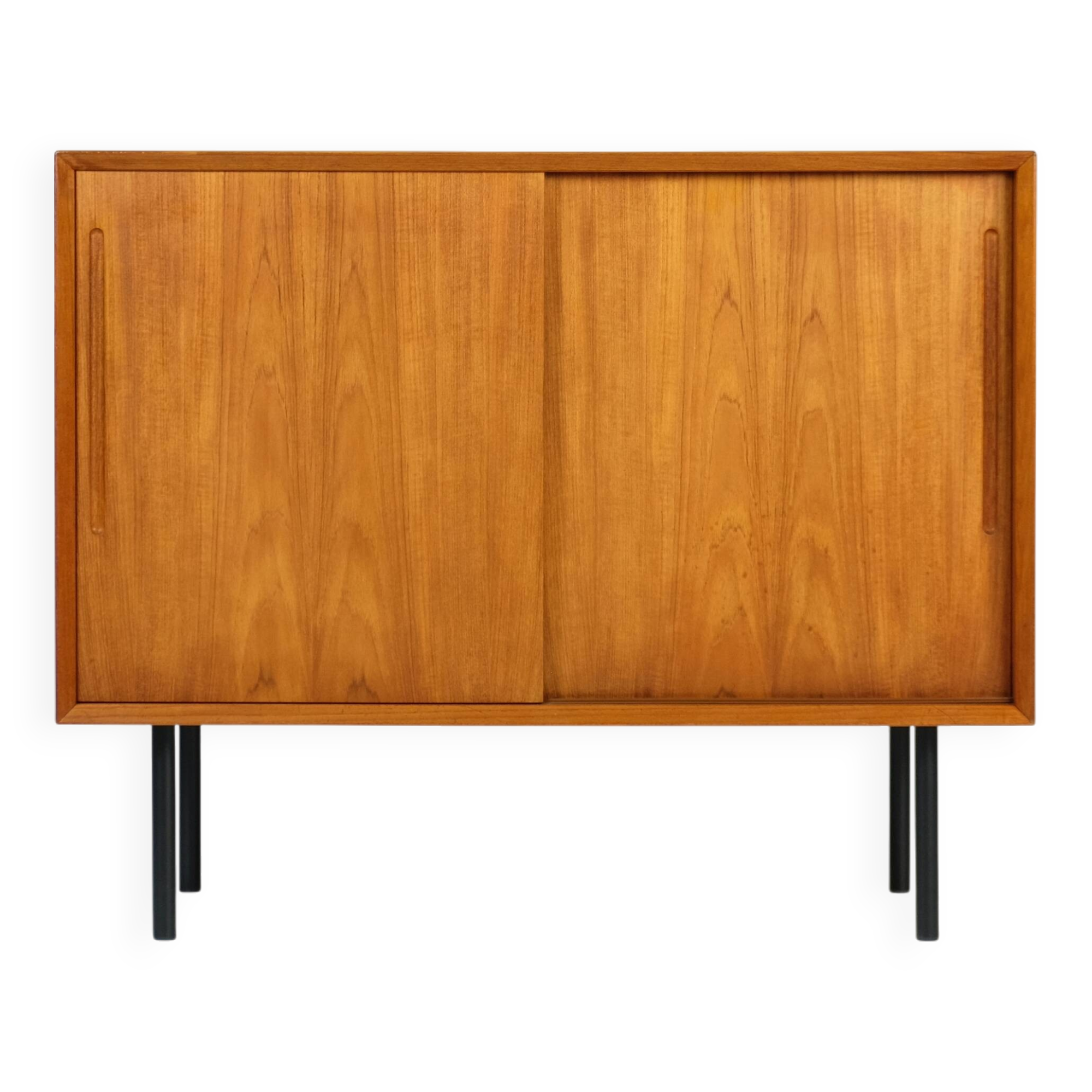 Vintage Danish Design Teak Kommode Sideboard by Christian Linneberg 1960s  Mid-Century