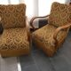 Paire de fauteuils art deco année 50 vintage