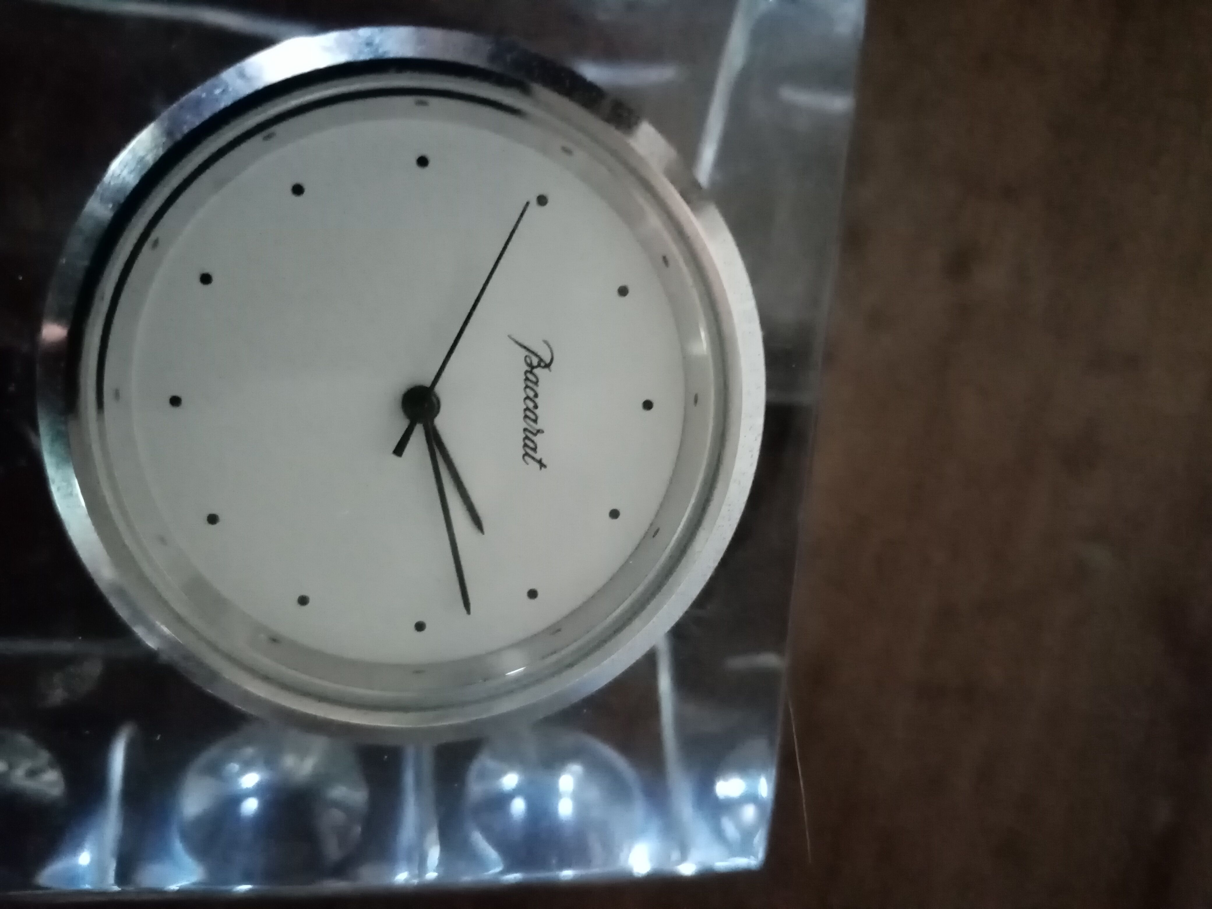 Pendulette baccarat