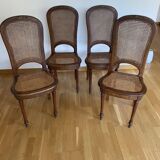 Chaises en acajou style empire
