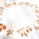 Wooden chalk bedside table and its stencil