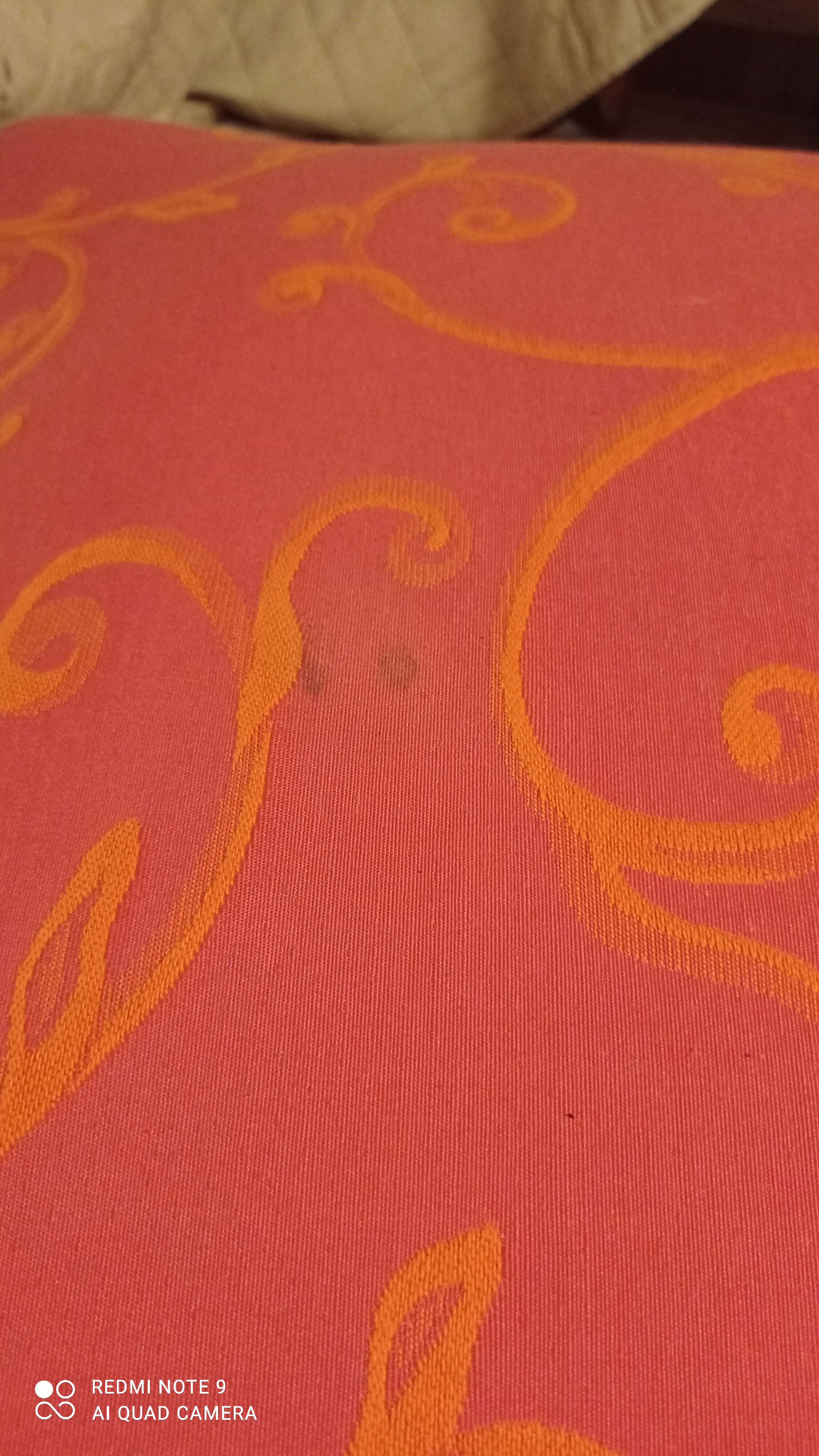 Upholstered footrest