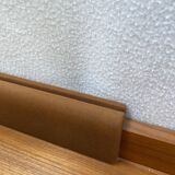 Vanity cabinet design 1970 . Teak plating. Sold without mirror.