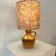 70s vintage orange lamp - wireless - suitable for outdoor use
