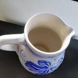 Pitcher in grey and blue Alsace sandstone