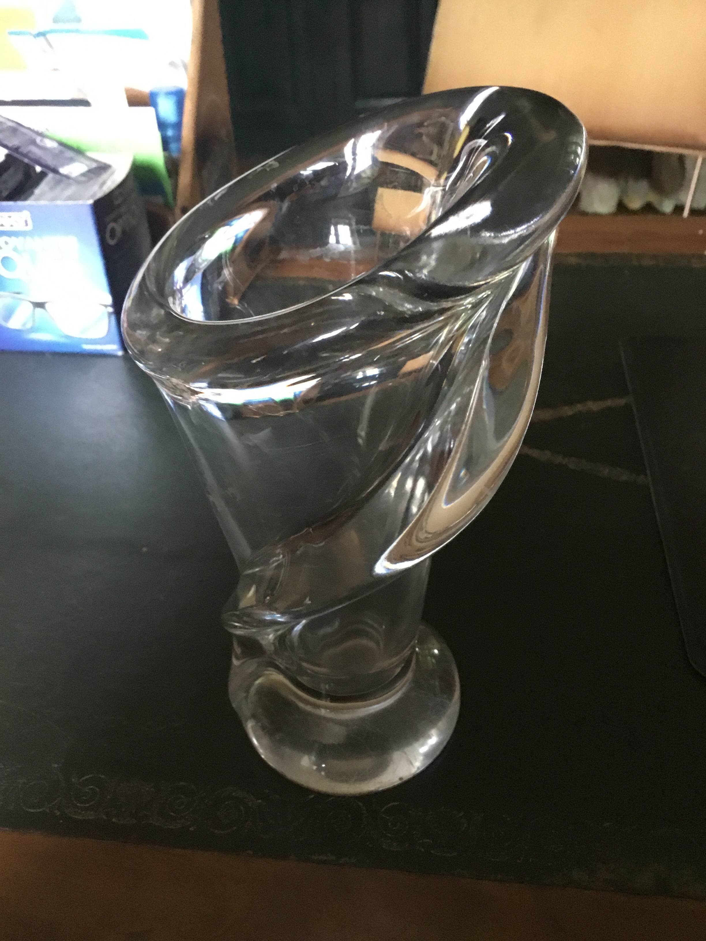 Crystal vase