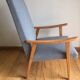 Scandinavian armchair compass feet
