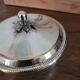 Silver sugar bowl Bossi Silverplate Italy