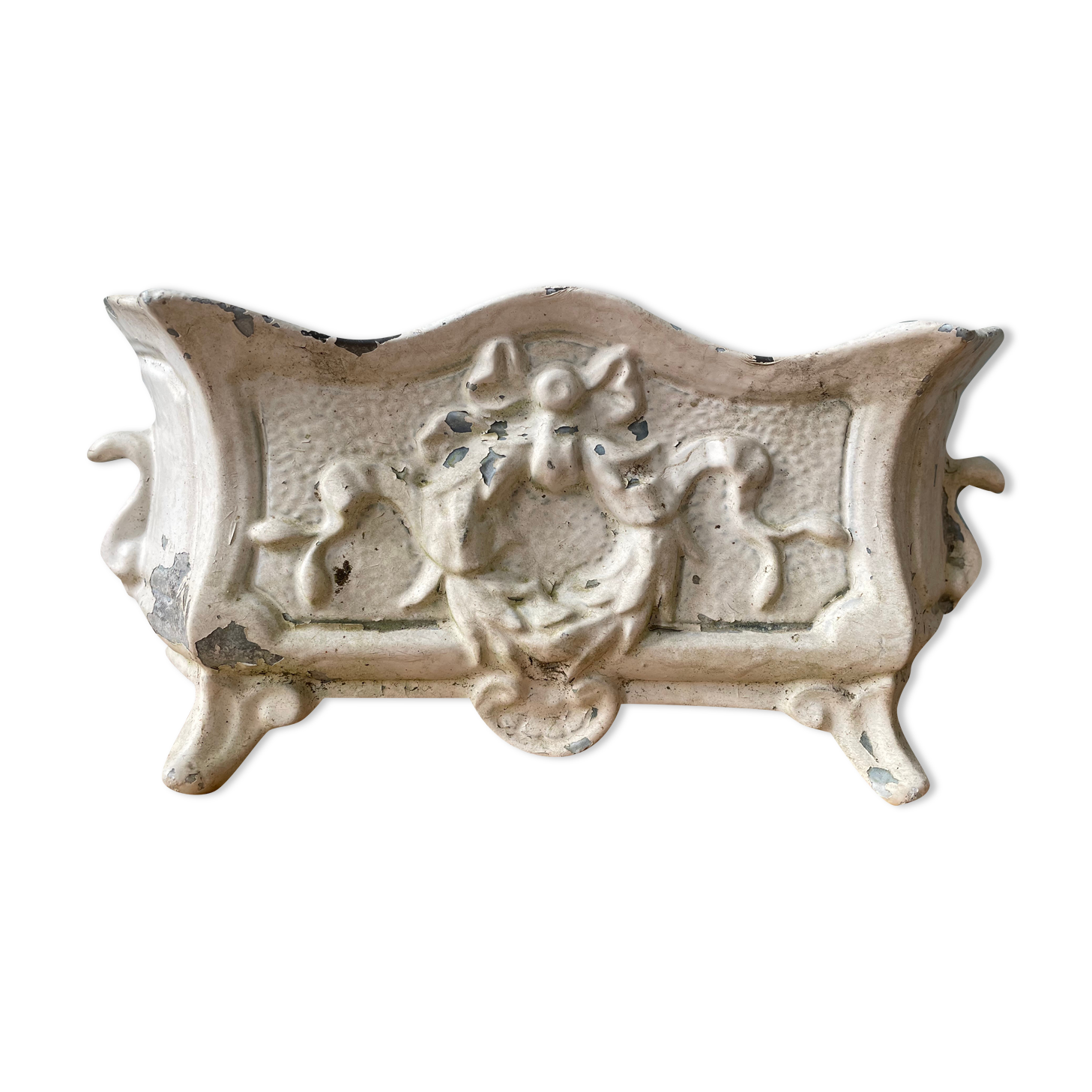 Old Medici cast iron planter, late nineteenth