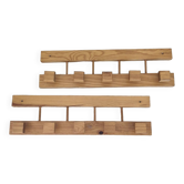 Pair of vintage coat hooks from the 70s and 80s