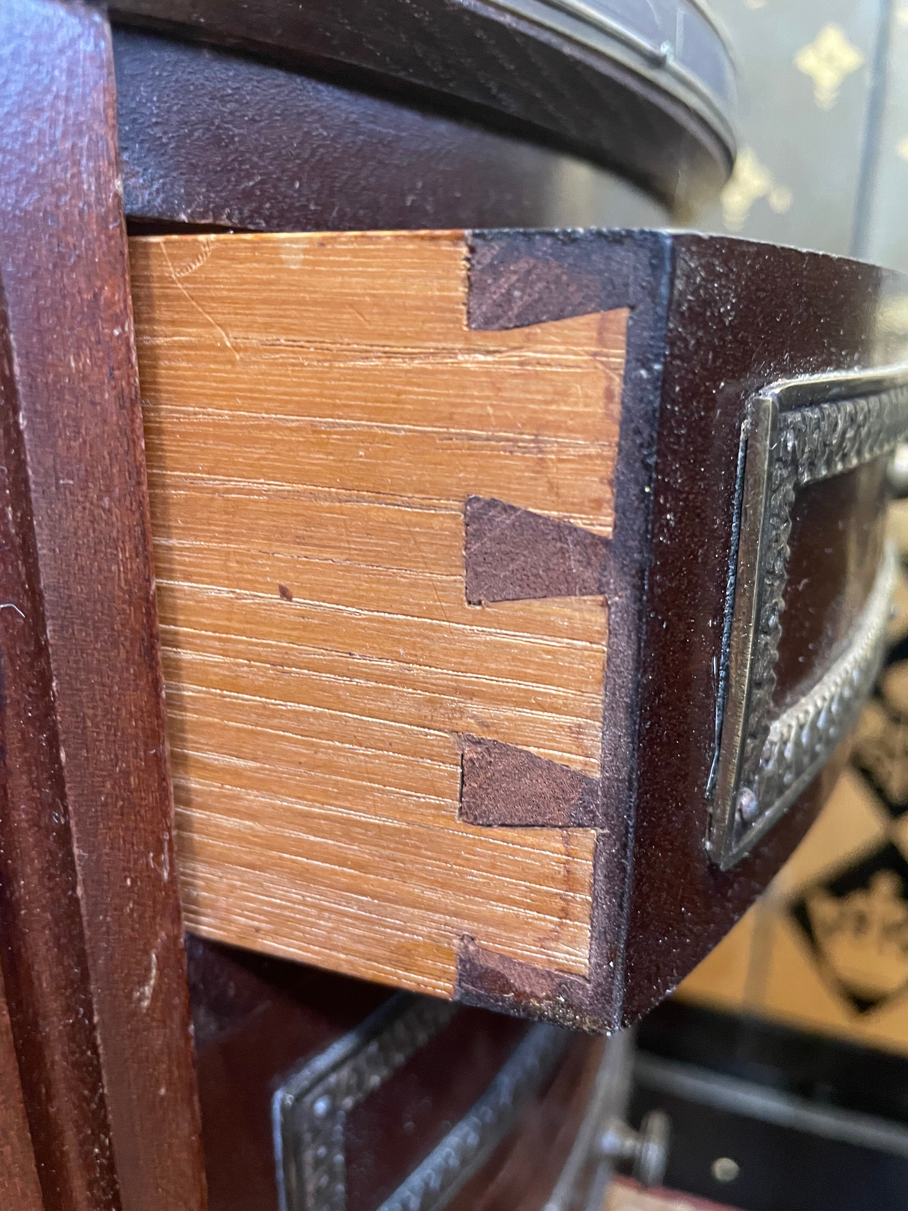 Pair of Louis XVI style bedside tables