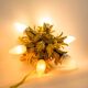 Plafonnier encastré à forme florale de conception italienne années 50