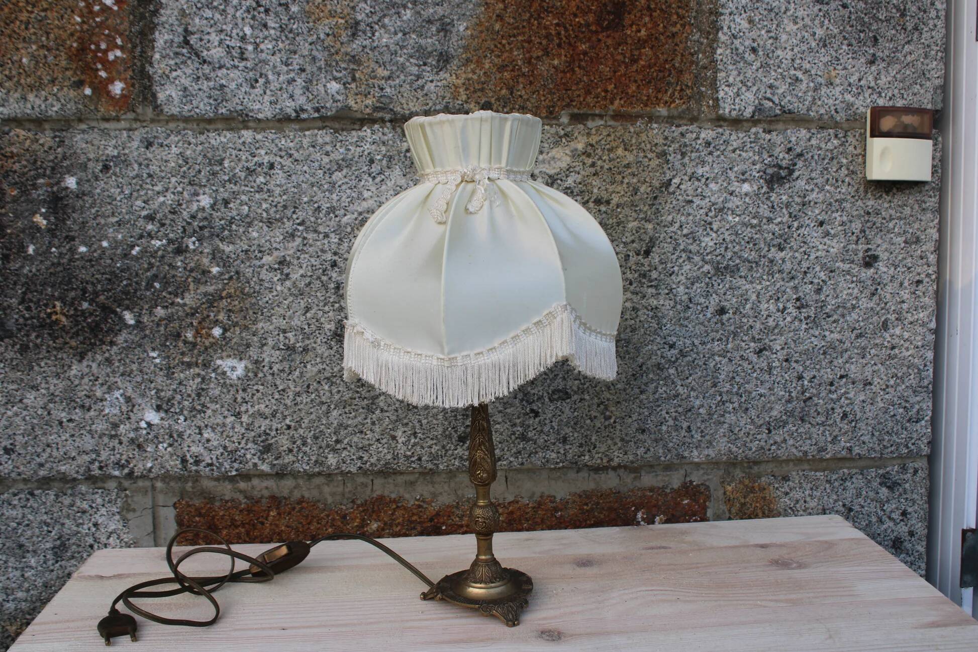 Antique table lamp