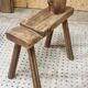 Banc de scie vintage banc rustique rural