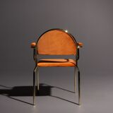 Hollywood Regency chair with or without armrest
