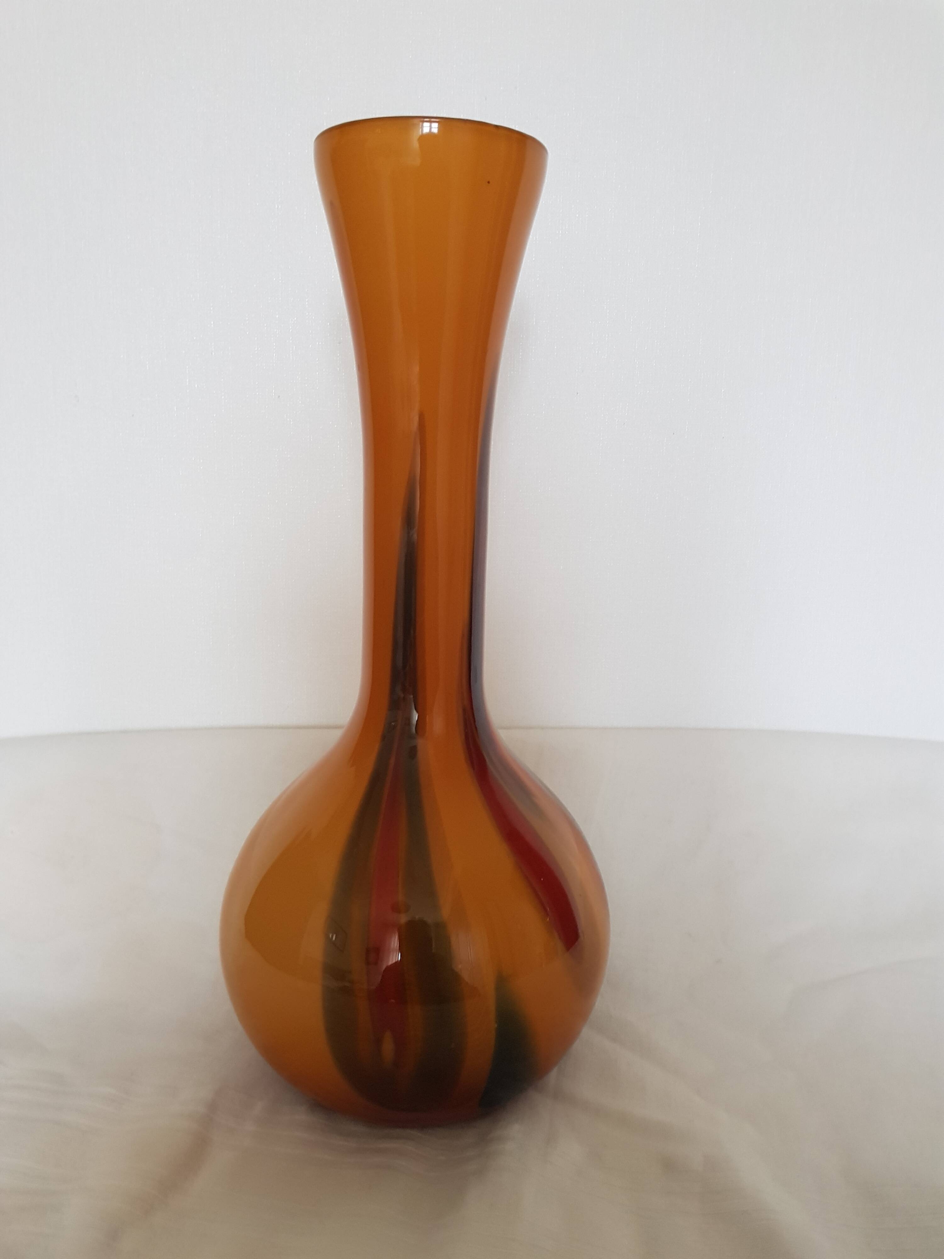 Vintage VB Opaline Florence vase H 35 cm