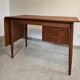 Gunnar Nielsen Tibergaard desk 1960 vintage Scandinavian teak