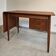 Gunnar Nielsen Tibergaard desk 1960 vintage Scandinavian teak