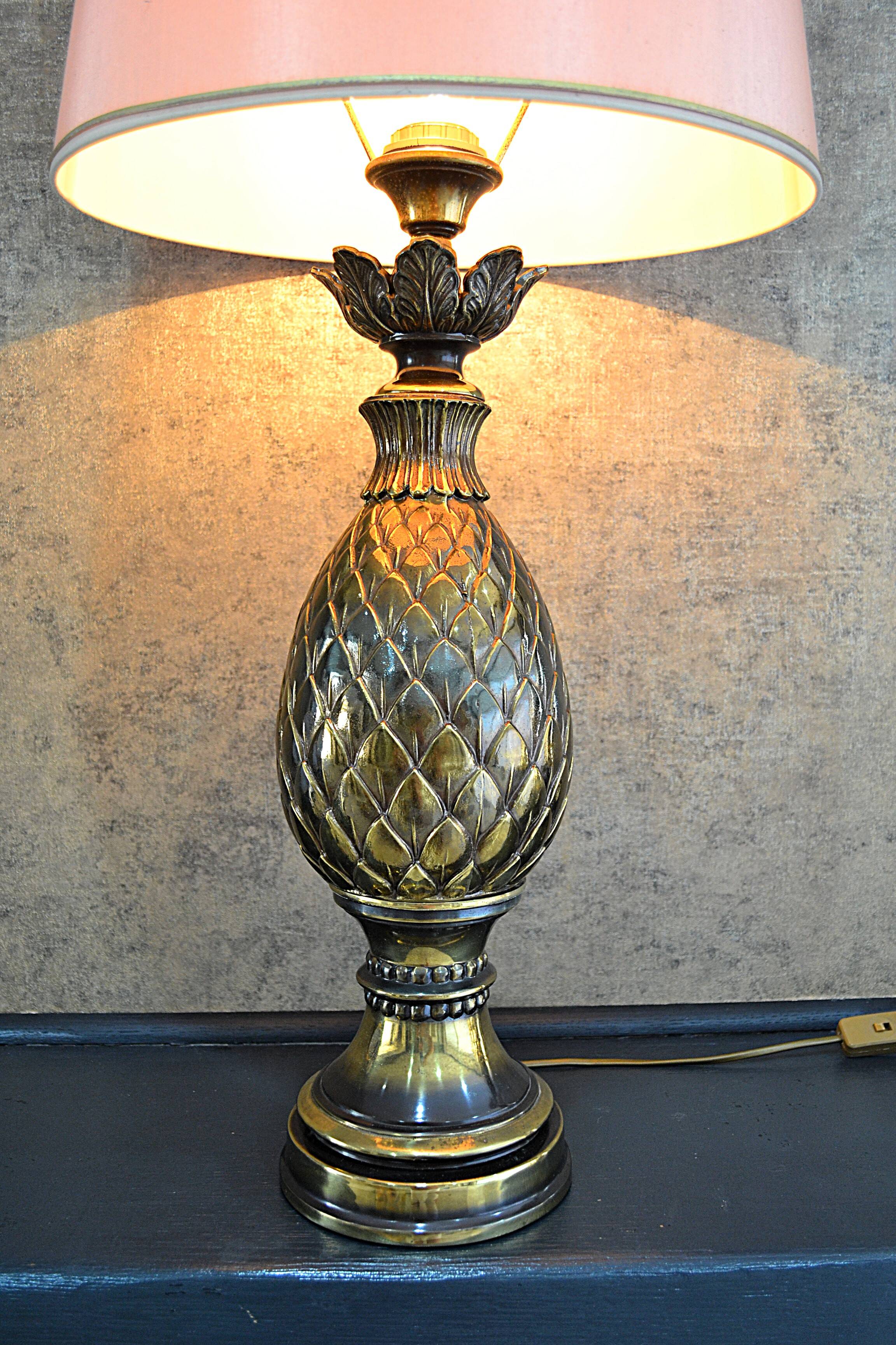 Vintage Pineapple Table Lamp