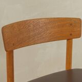 3236 møgensen dining chairs, børge mogensen, fredericia møbelfabrik