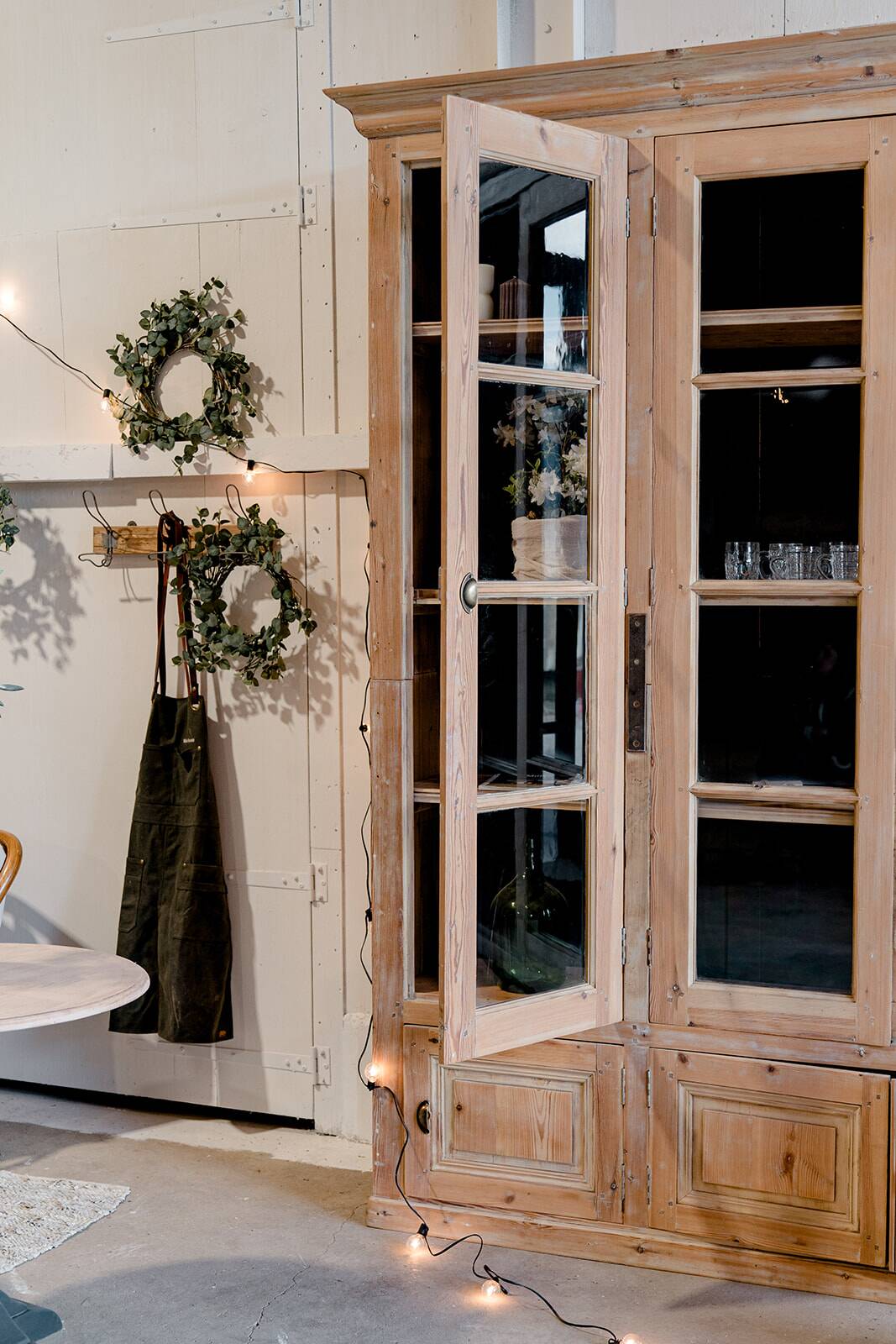 Vintage craft display case