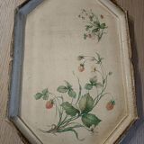 Vintage papier mache tray