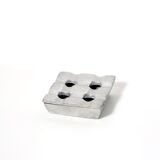 Scandinavian ashtray in cast aluminum