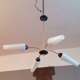 Reed chandelier year 60