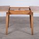 Round Oak Dining Table attributed to Svend Aage Madsen for K. Knudsen, Denmark, 1960s