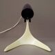 Cocotte vintage articulated desk lamp beige & brown plastic old design
