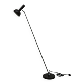 Lampadaire marron foncé par H. Busquet pour Hala Zeist, années 1960.