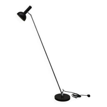 Lampadaire marron foncé par H. Busquet pour Hala Zeist, années 1960.