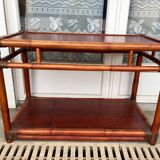 Rattan coffee table