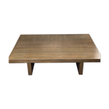 Green laqué coffee table