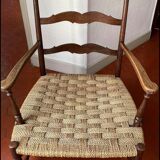 Fauteuil provençal coin de cheminée
