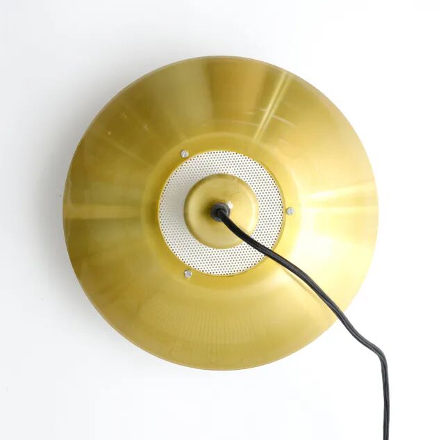 Golden Belux lamp, Denmark, 1970s