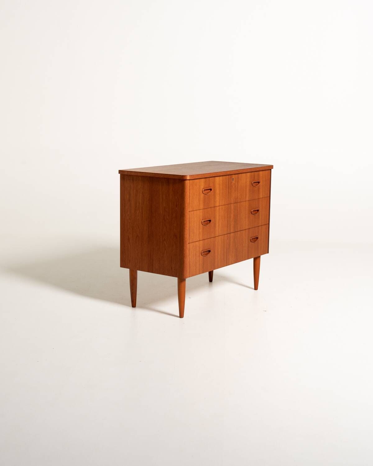 Scandinavian Teak Chest of Drawers, 1950s/60s